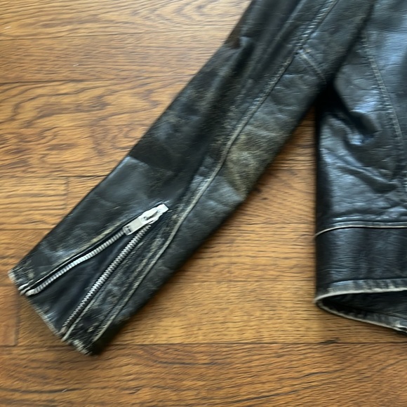 YSL leather biker jacket - Picture 10 of 13